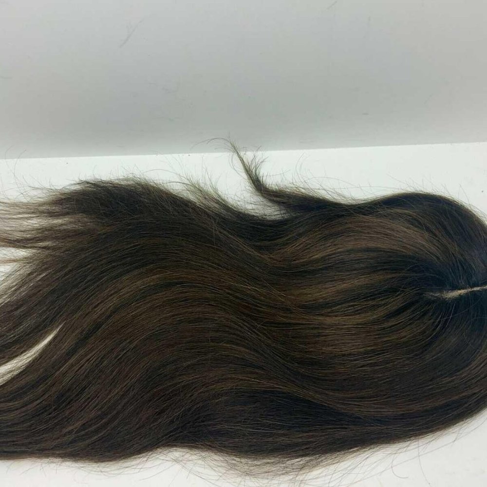 LAUREN ASHTYN EUROPEAN FULL VOLUME CUSTOM LUXURY LAYERED HUMAN HAIR TOPPER 20"" - Picture 4 of 9